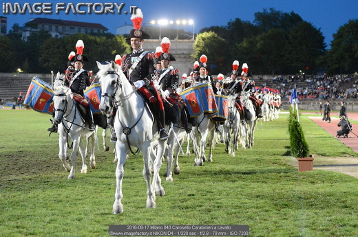 2016-06-17 Milano 040 Carosello Carabinieri a cavallo